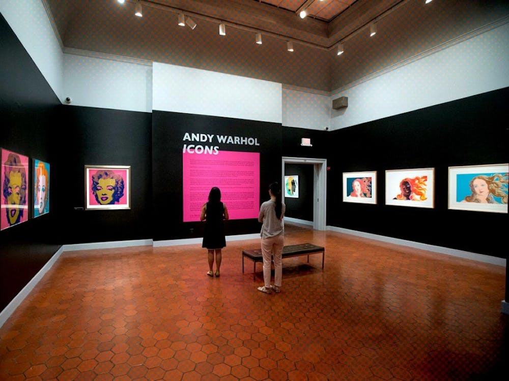 The Fralin hosted an Andy Warhol exhibit in 2016.