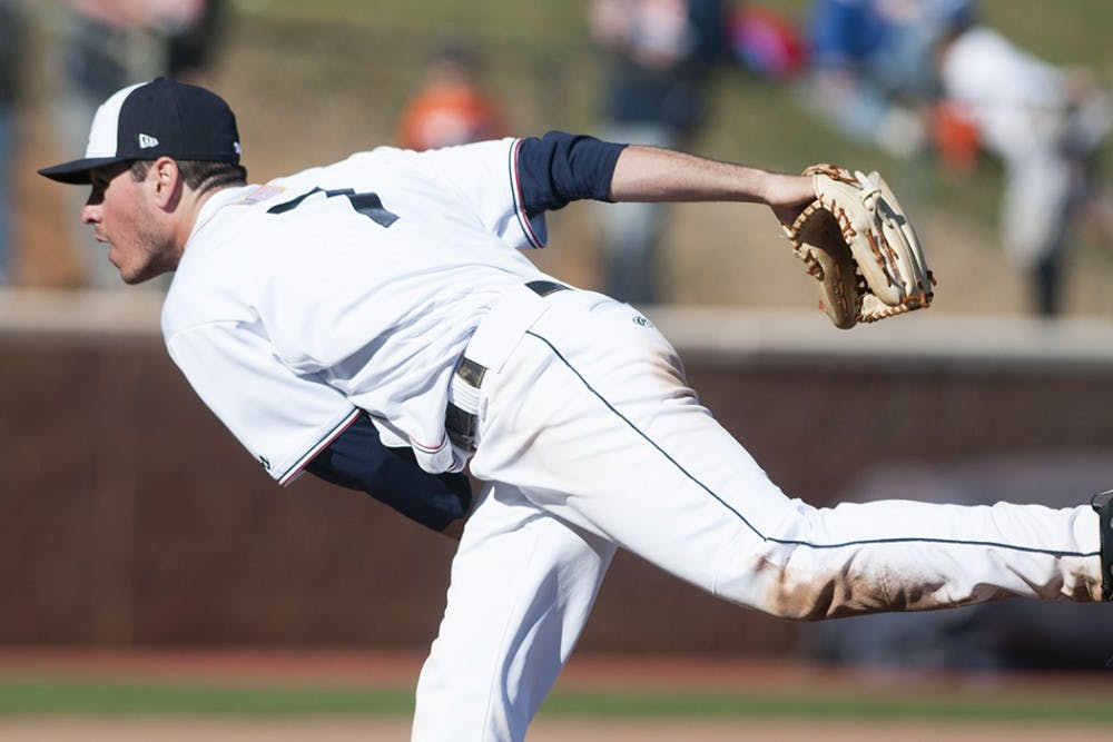 Junior Adam Haseley added his seventh home run of the season against Monmouth.