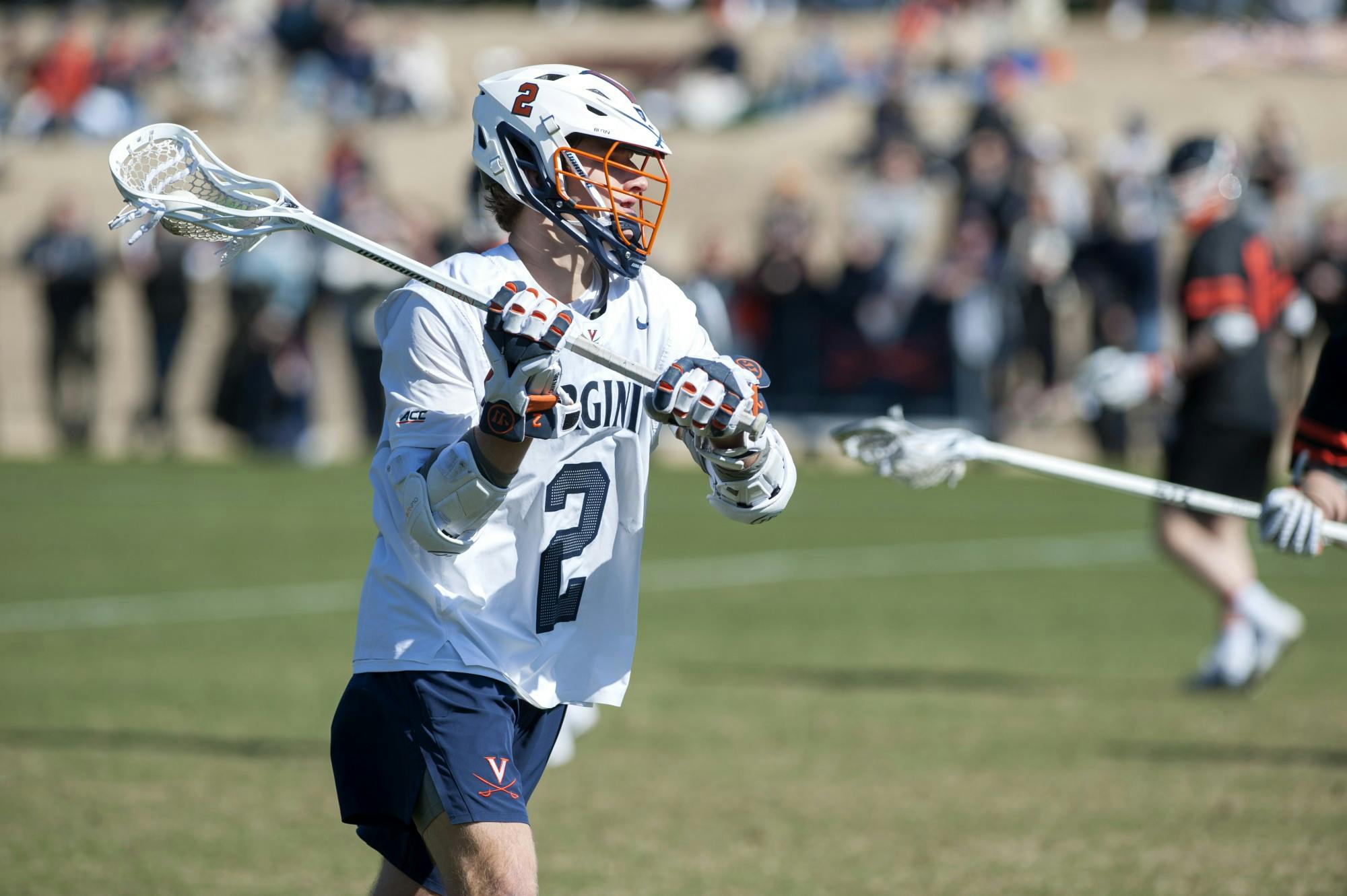 The Cavaliers couldn't compete with Princeton's high-octane offense despite a four-point performance by senior attacker Michael Kraus.&nbsp;