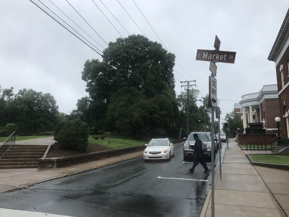 Several activists were arrested in downtown Charlottesville Friday evening.&nbsp;