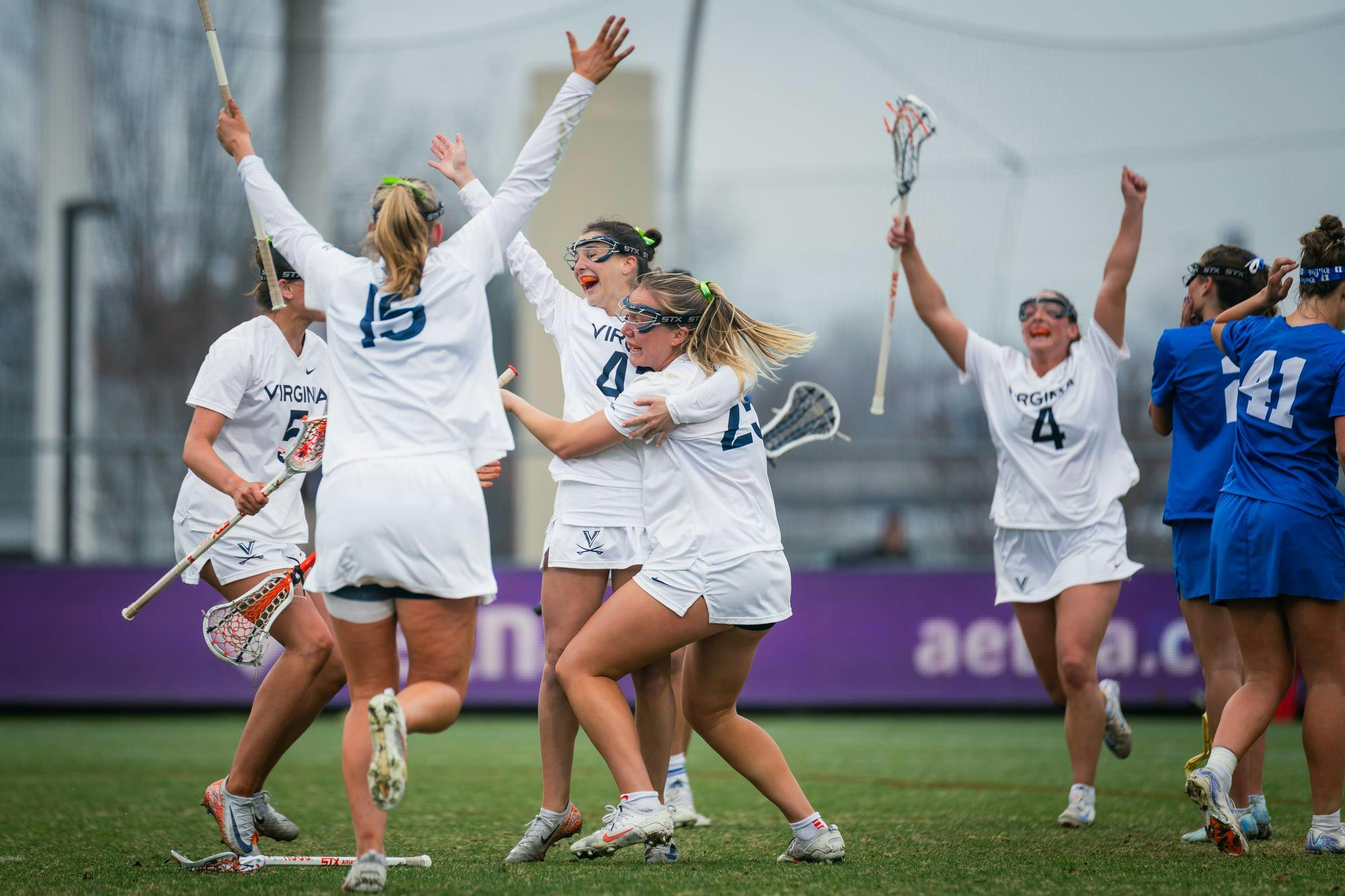Four different Cavaliers had hat tricks on the day.