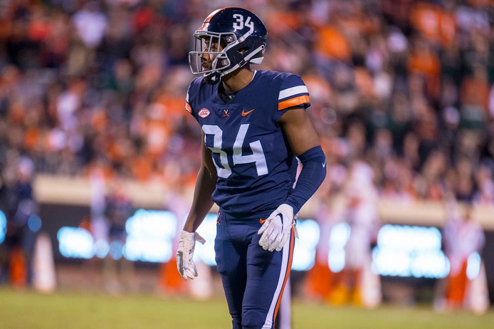 <p>Junior cornerback Bryce Hall has been one of the breakout stars of college football this season.</p>