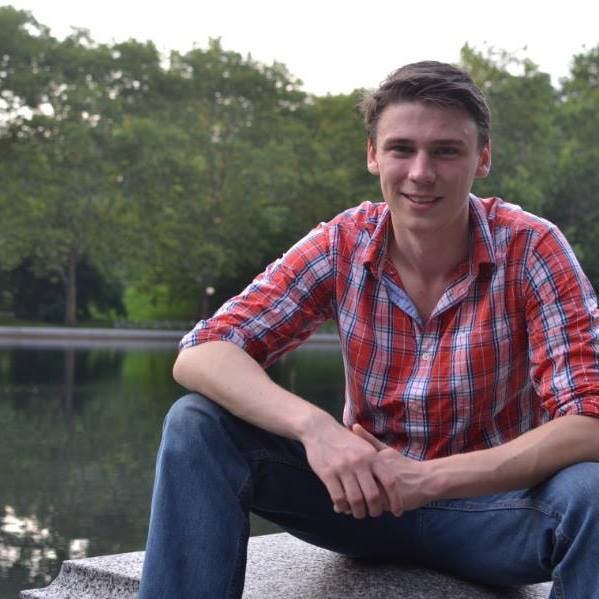 Fourth-year Commerce student Alex Stock retires after four years as a "Love Guru."&nbsp;