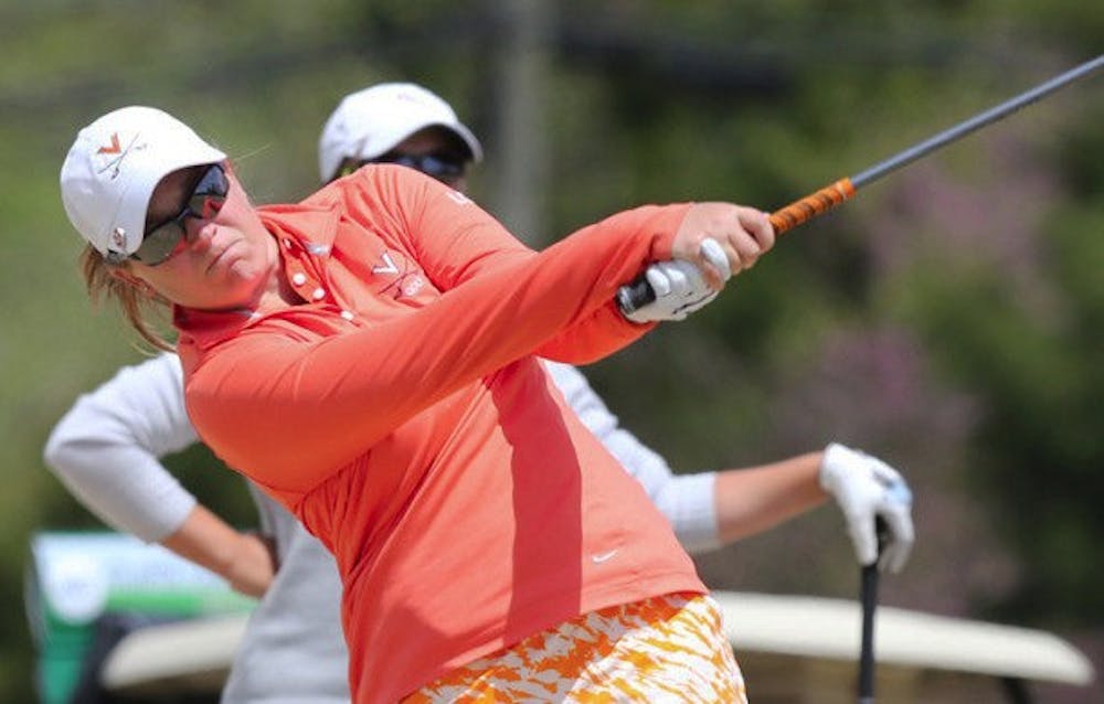 <p>Senior Lauren Coughlin finished eighth individually in the Cavaliers' final tournament of the fall season, but Virginia produced a season-worst 26-over 890 as a team.&nbsp;</p>