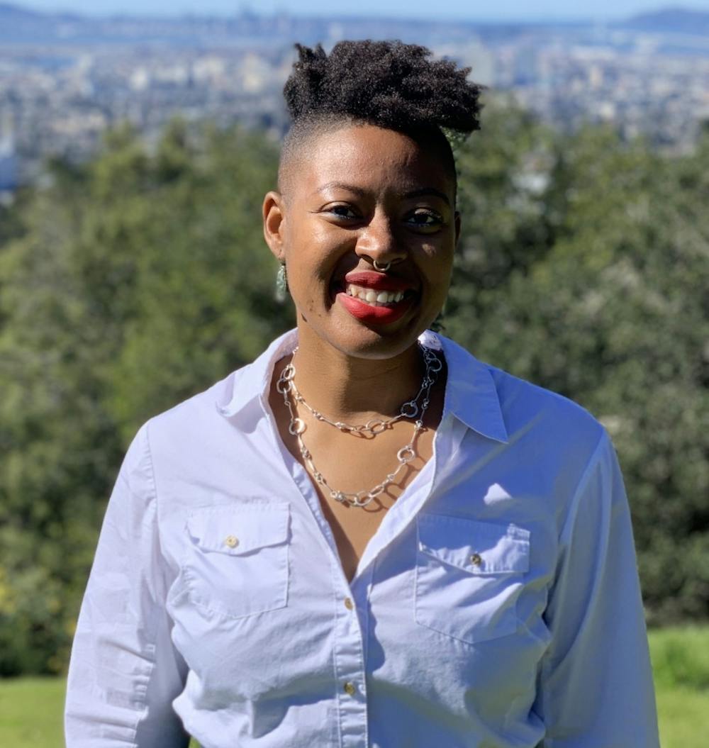 <p>Ayana Flewellen, University of California, Berkeley president postdoctoral fellow and co-founder of the Society of Black Archaeologists, was featured at this year's Tom Tom Festival.</p>