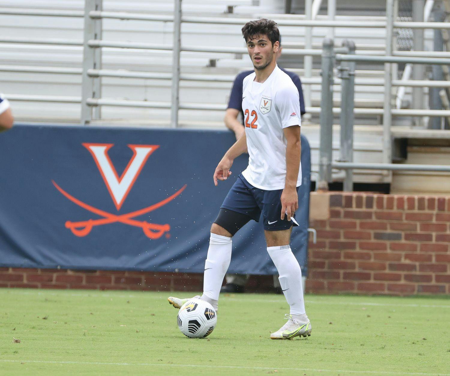 Freshman forward Michael Tsicoulias scored the Cavaliers' lone goal in the 26th minute.&nbsp;