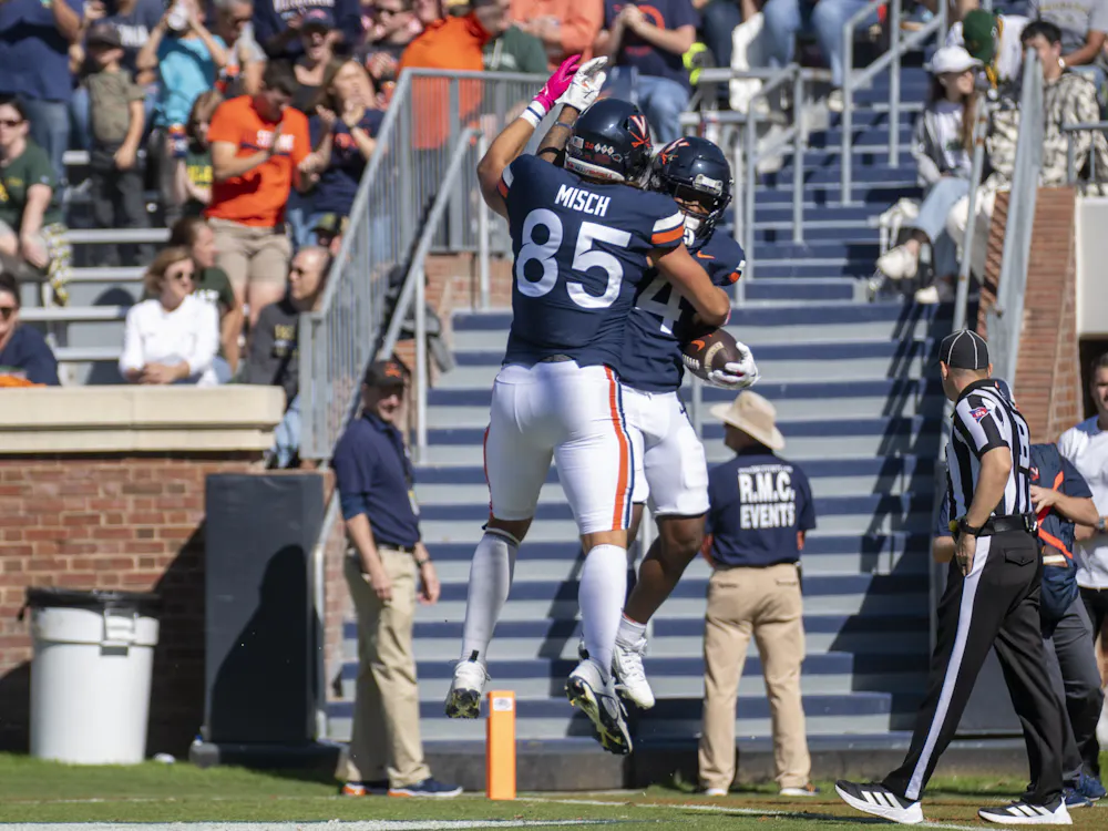 Malik Washington scored his fifth touchdown of the season to put the Cavaliers ahead for good in the second half.