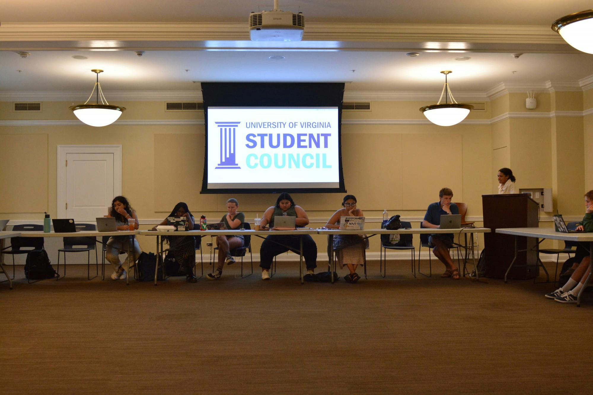 Student Council meets weekly on Tuesdays at 6:30 p.m. in the South Meeting Room of Newcomb Hall.
