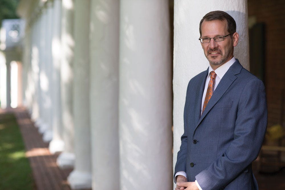 Provost Ian Baucom was raised in South Africa and gained degrees from Wake Forest University and Yale before coming to Virginia.&nbsp;