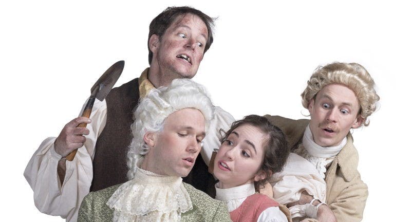 Each person portrayed distinct characterizations, but they all contributed to the overall comedy of the play.