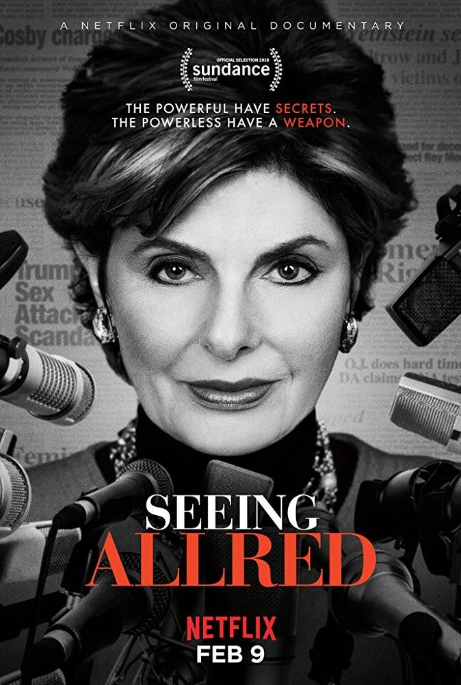 Directors Roberta Grossman and Sophie Sartain start “Seeing Allred” with a whirlwind montage, spanning the controversy surrounding the revolutionary attorney.