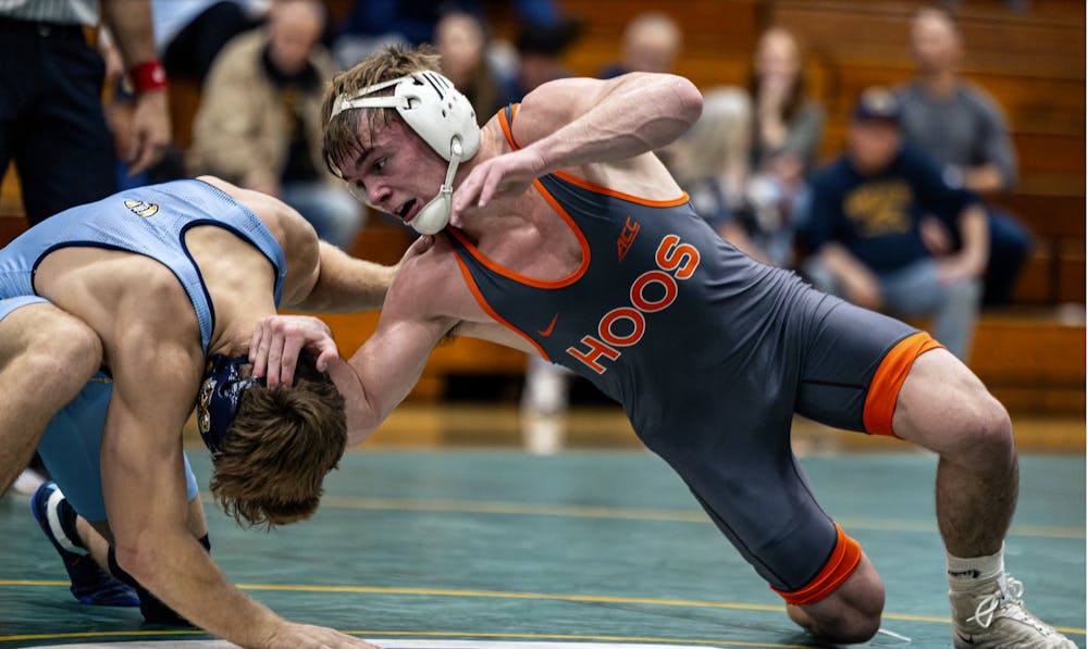 <p>Virginia wrestling is off to a strong start. Gable Porter is a big reason why.</p>