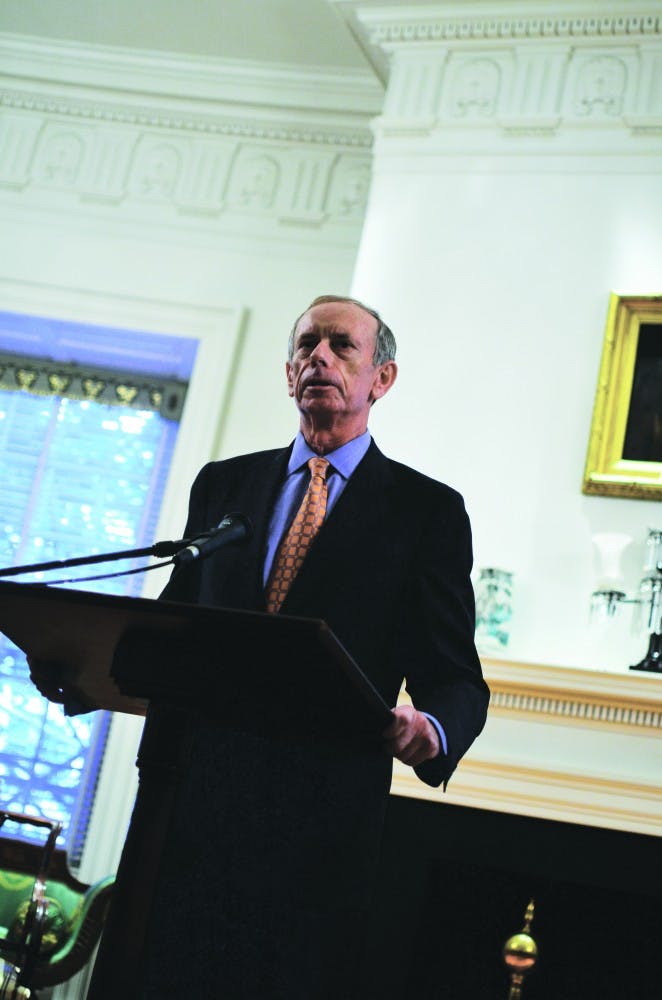 	Executive Vice President Patrick Hogan (above) said Wednesday that there are two bids being considered for the University&#8217;s dining services contract, but that Sodexo never submitted a bid.