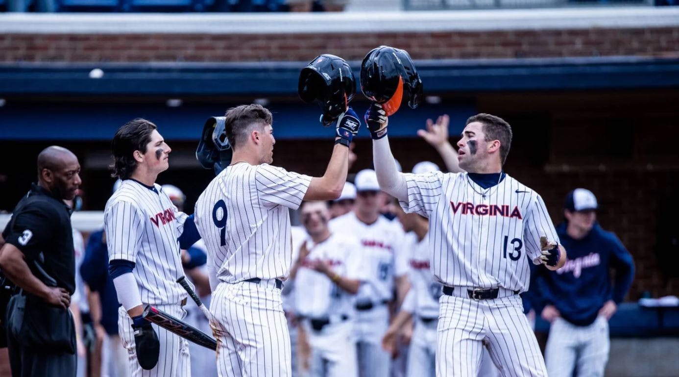 The Cavaliers' high-flying offense combined for 26 runs in two games against Rider.