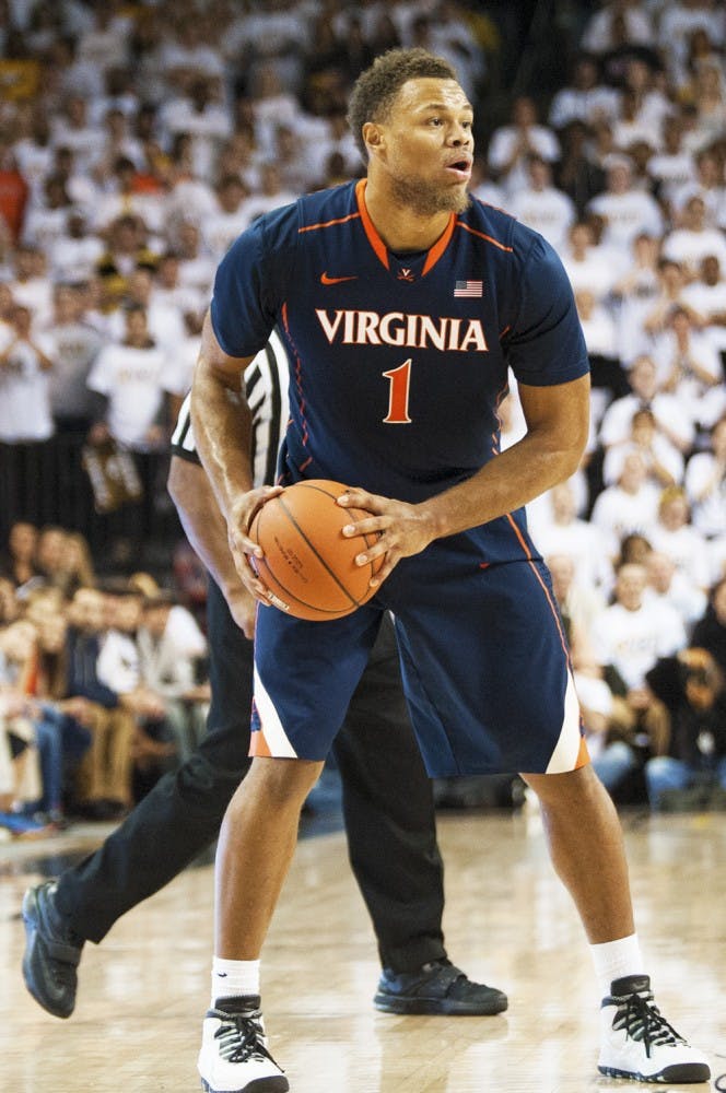 Junior guard Justin Anderson leads Virginia in scoring at 14.8 points per game and, according to numbers-crunching columnist Matt Comey, has been the No. 2 Cavaliers' most valuable player so far this season. 
