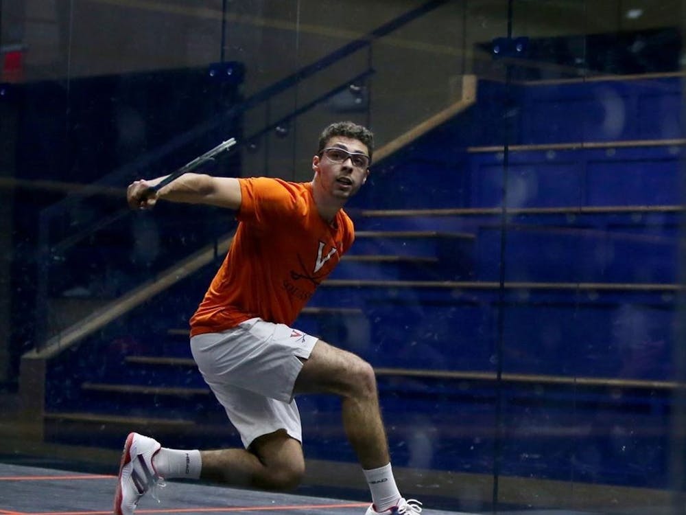 No. 14 Cornell was no match for No. 8 men's squash, as the Cavaliers swept the No. 1-No. 4 positions. 