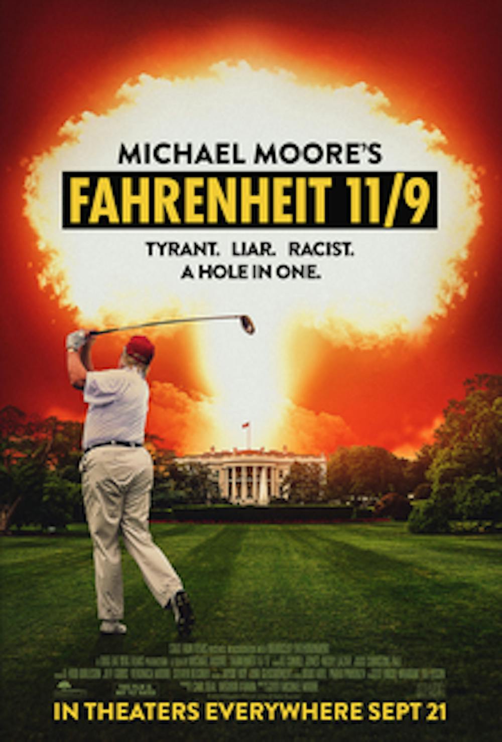 <p>Michael Moore's latest documentary takes a look at some of the more disturbing and depressing elements of the Trump presidency.</p>