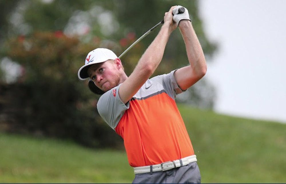 <p>Sophomore Danny Walker led the way for the Cavaliers individually with a 5-under 211, good for fourth overall and just two shots behind freshman Adrian Meronk of host East Tennessee State.</p>