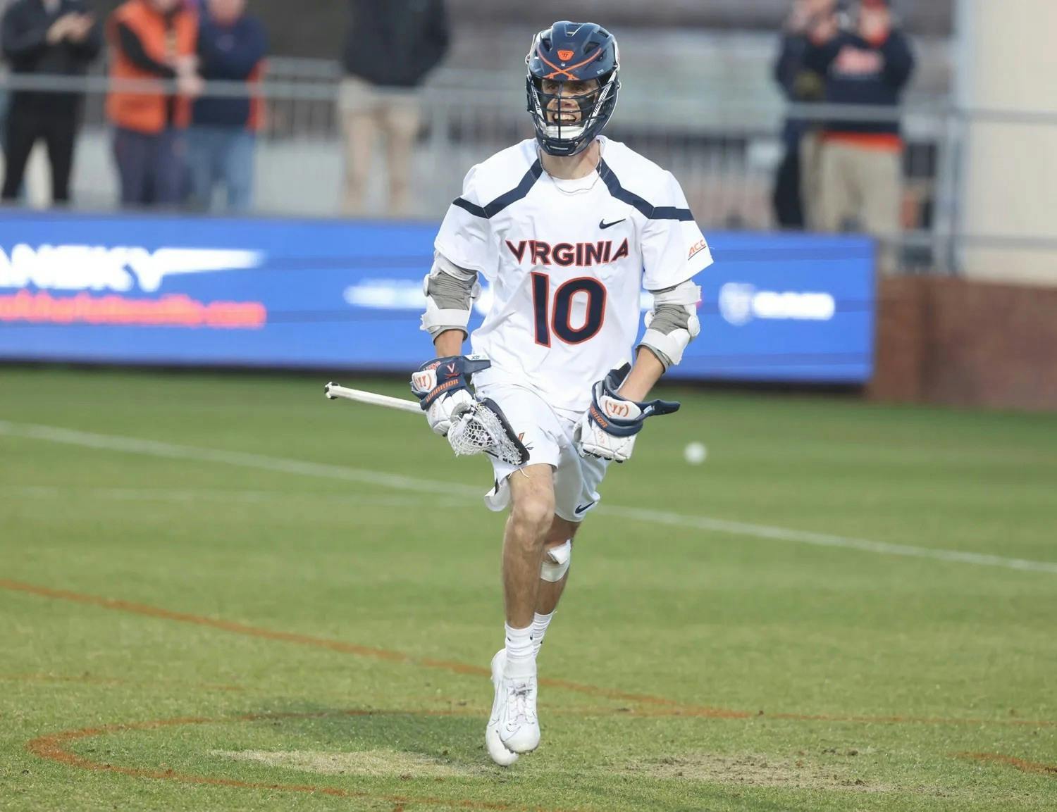 Senior attacker Xander Dickson found the back of the net six times to lead the Cavaliers in scoring.
