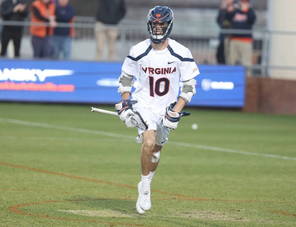 <p>Senior attacker Xander Dickson found the back of the net six times to lead the Cavaliers in scoring.</p>