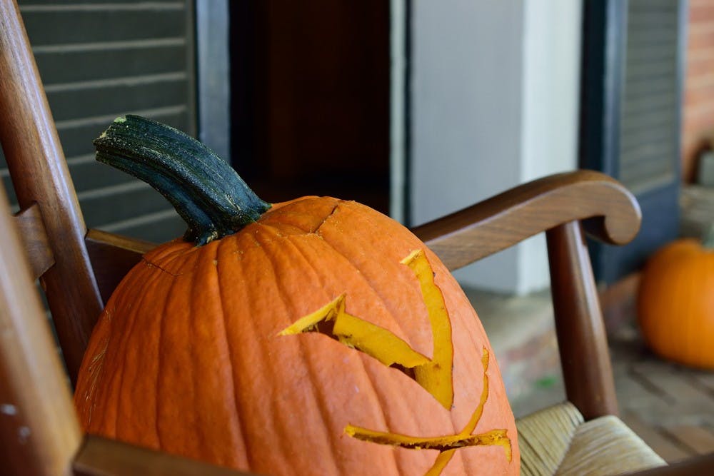 Every year the P.U.M.P.K.I.N. Society awards pumpkins to outstanding students and faculty.