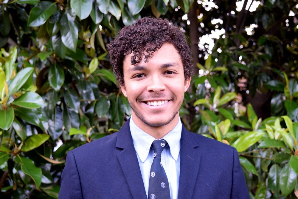 Third-year College student Devin Rossin was elected to serve as Honor Committee chair.