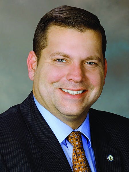Tom Garrett currently serves as a senator for Virginia's 22nd district.&nbsp;