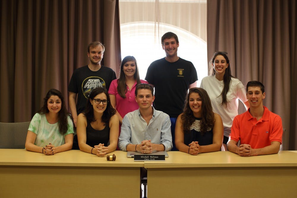 UJC representatives after their first general body meeting.