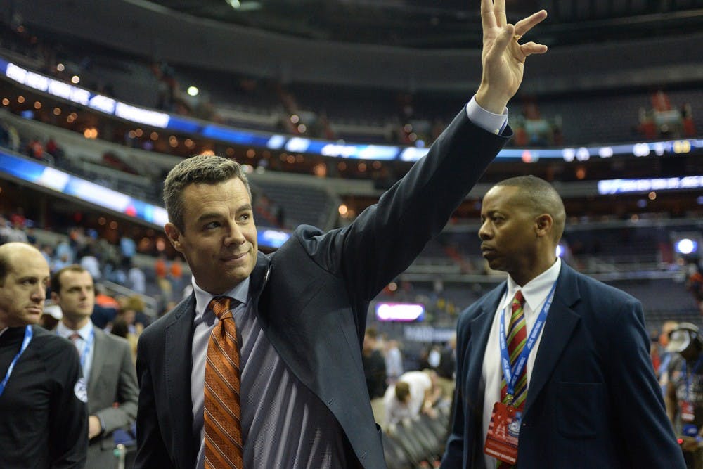 <p>Although usually calm, coach Tony Bennett became heated&nbsp;at the break, motivating his team to overcome a 12-point halftime deficit.&nbsp;</p>