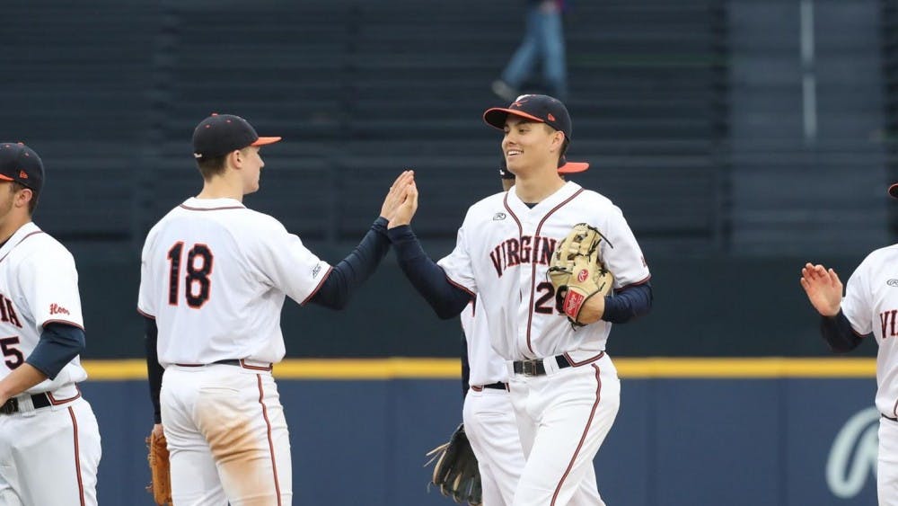 Freshman third baseman Zack Gelof and senior center fielder Cameron Simmons each had four hits in the weekend series for Virginia.