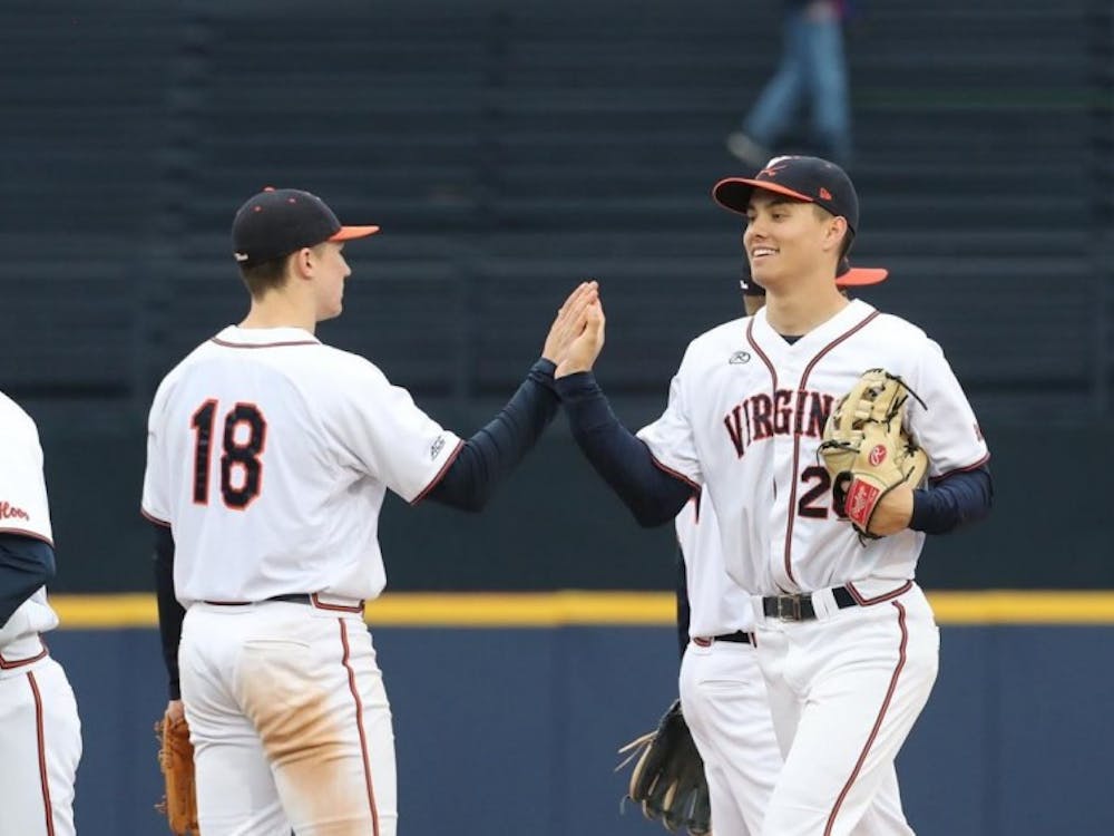 Freshman third baseman Zack Gelof and senior center fielder Cameron Simmons each had four hits in the weekend series for Virginia.