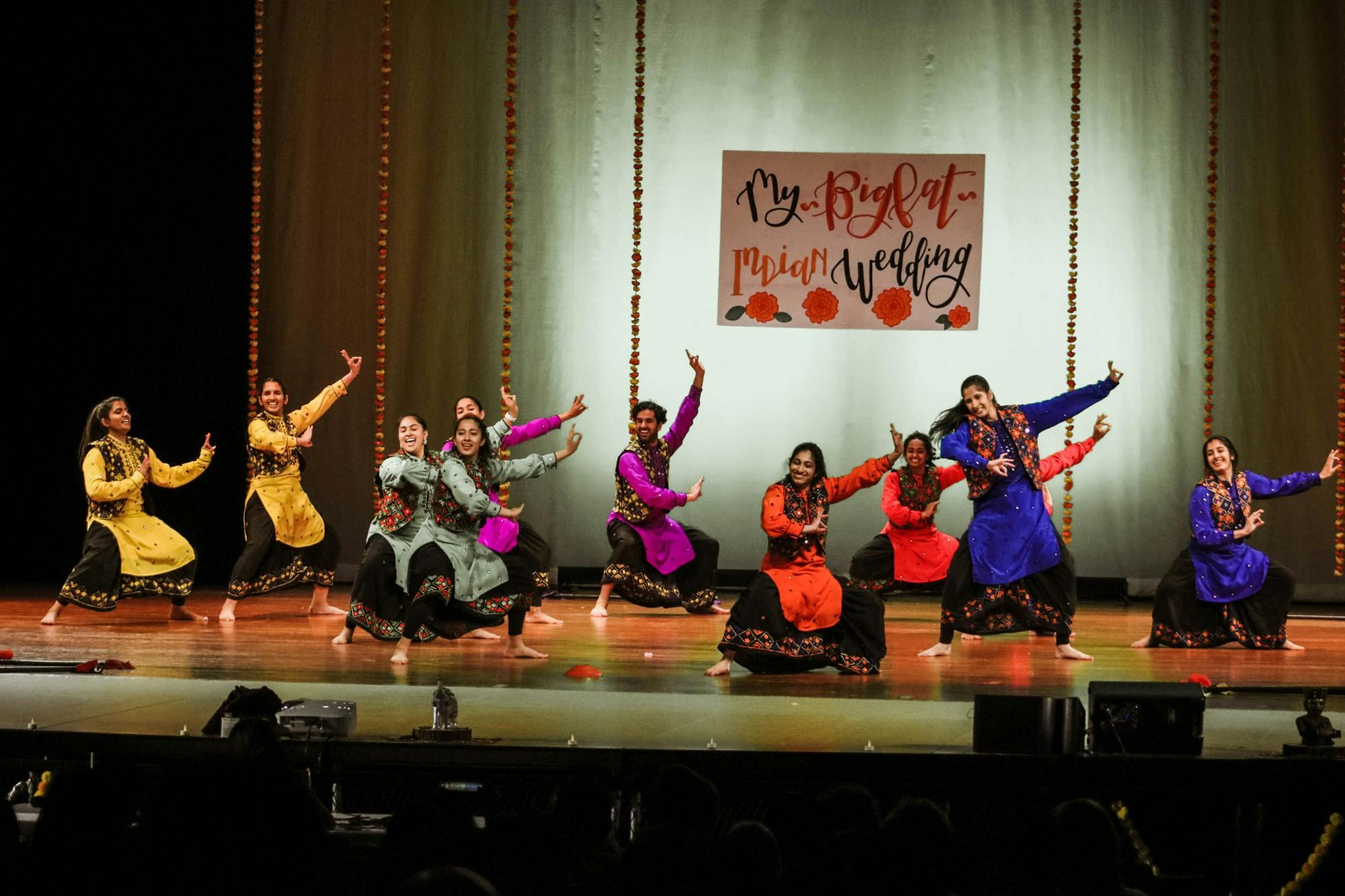 Members of the club are invited to perform by school year, followed by performances from sister clubs. 