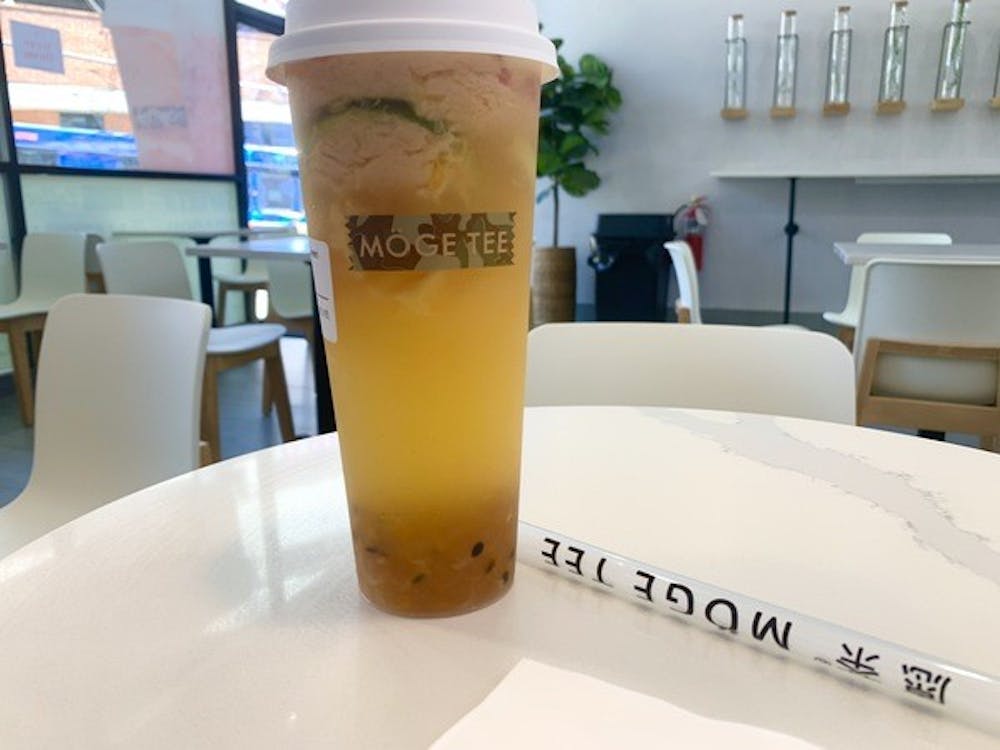 Unlike any other bubble tea places I have been to, Moge Tee stands out for its specialization in a cheese foam fruit tea.