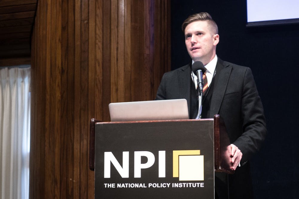 <p>Richard Spencer graduated from the University in 2001.&nbsp;</p>