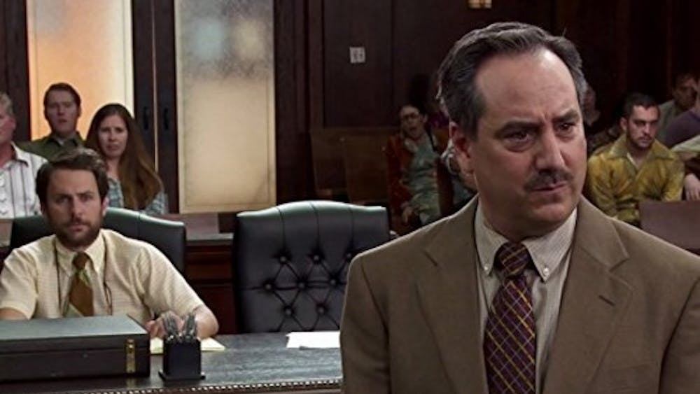 The most recent episode of "It's Always Sunny in Philadelphia" plays on a popular courtroom motif.