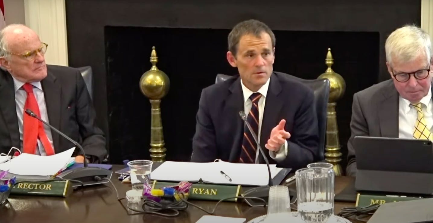 During the meeting, President Ryan presented the Public Service Pathways program which will launch next semester as a component of the 2030 Strategic Plan.