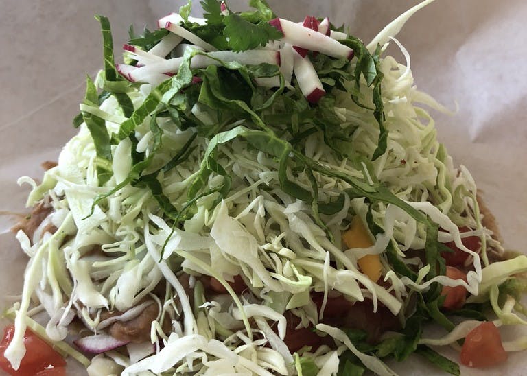 Barbie’s menu keeps it simple with a pork burrito, chopped bowl, guacamole tostada and tacos as the only possible entrees.