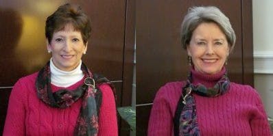 Carolyn Frey (left) and Mary Lane (right) forge a close friendship during their time at the University.