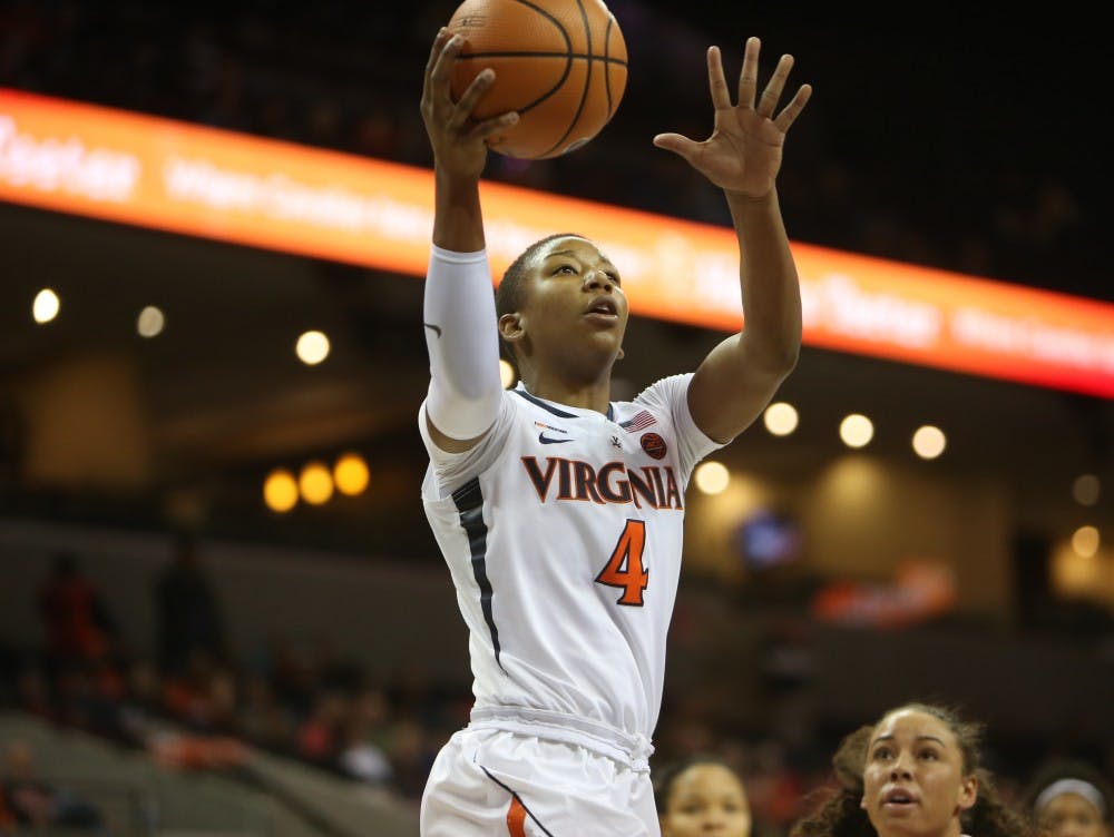 <p>Sophomore guard Dominique Toussaint helped push Virginia over Virginia Tech on Sunday, chipping in 14 points, three rebounds and three assists.&nbsp;</p>