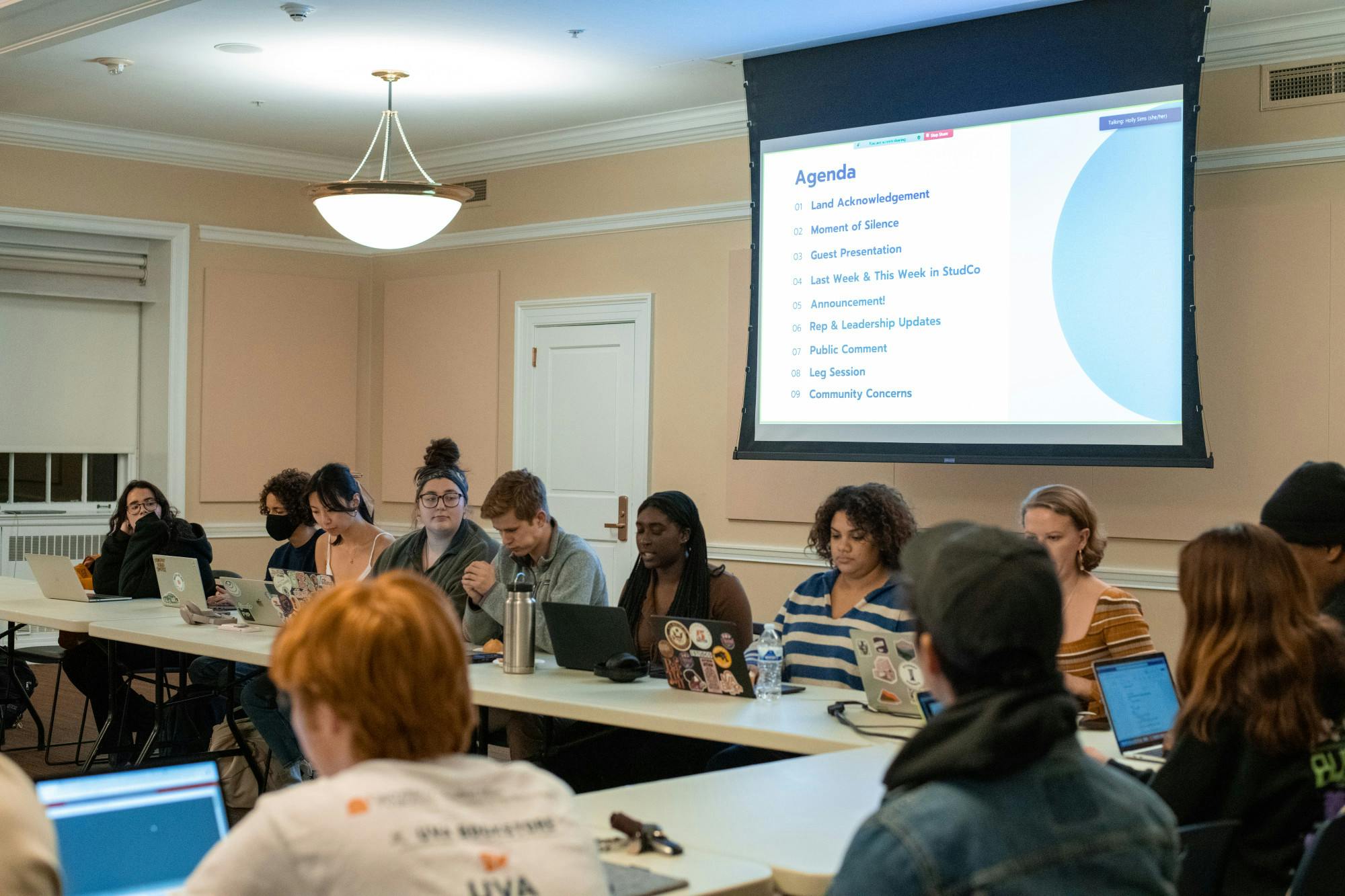 
Student Council’s General Body will meet next Tuesday at 6:30 p.m. on Zoom to present the amended annual budget. 