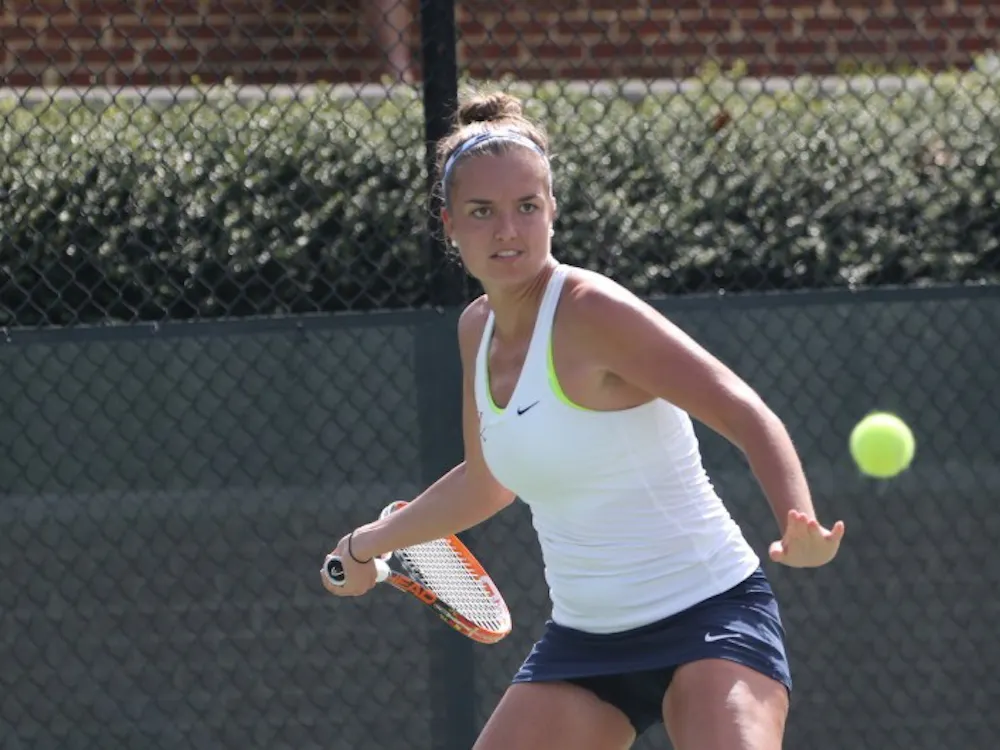 Virginia started off its match against Florida State with a tough break, losing the doubles point, but strung together some victories in singles play.