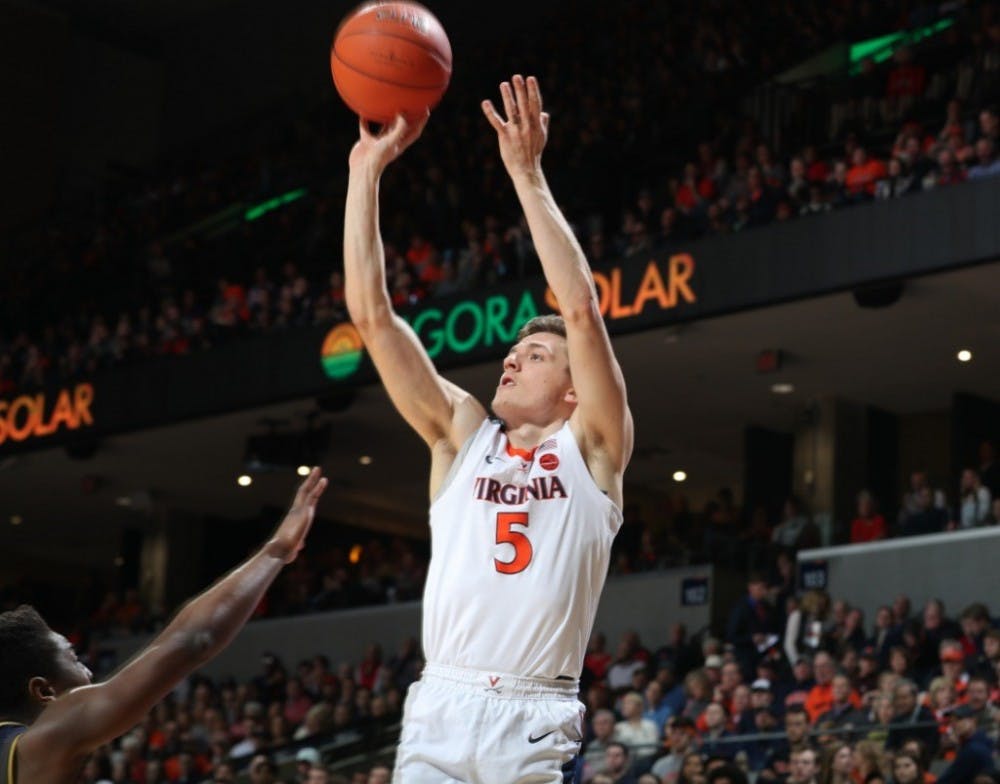 Junior guard Kyle Guy finished with a team-high 23 points and 7 rebounds.