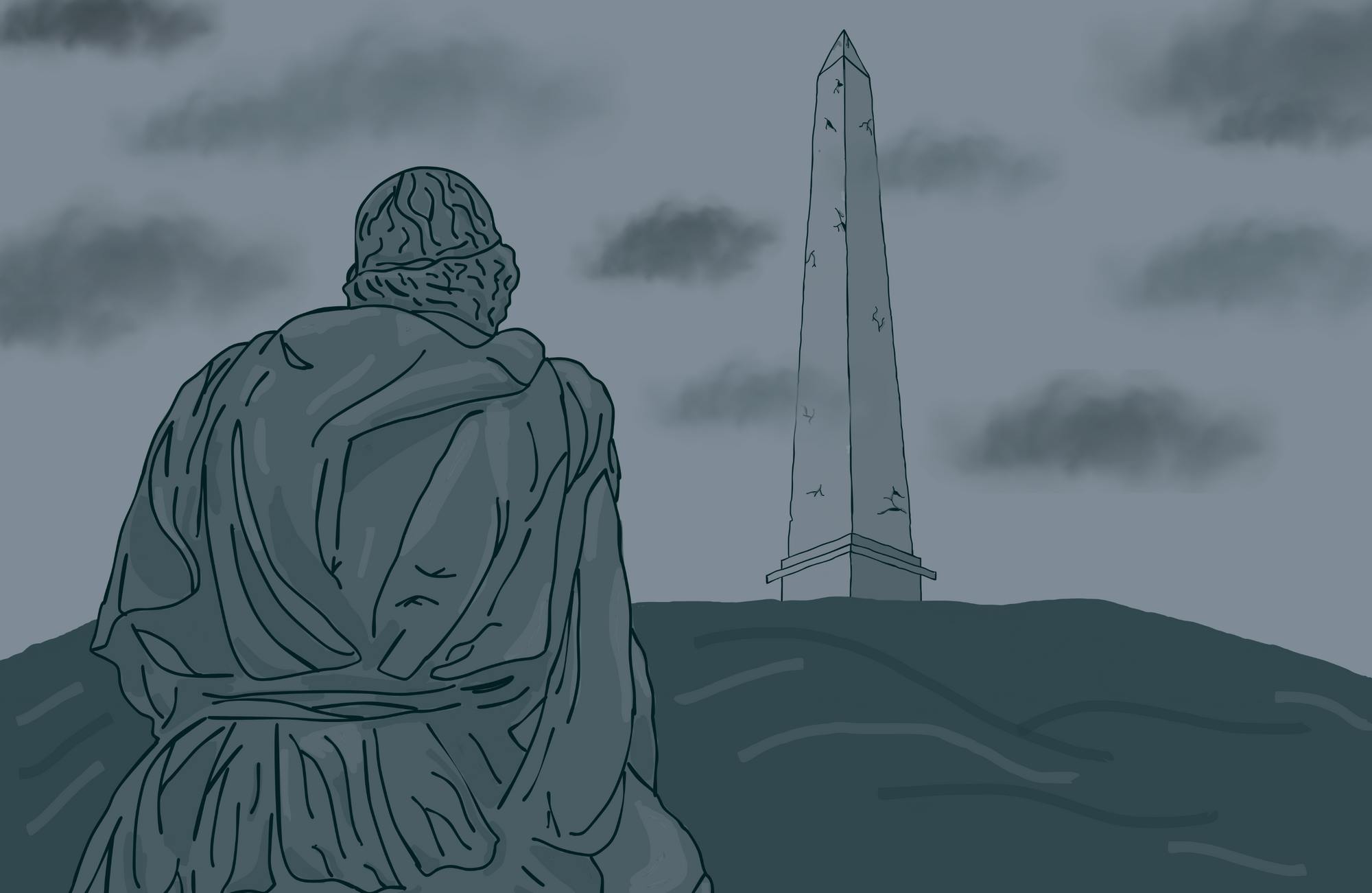 Too long has the University existed without a massive obelisk.