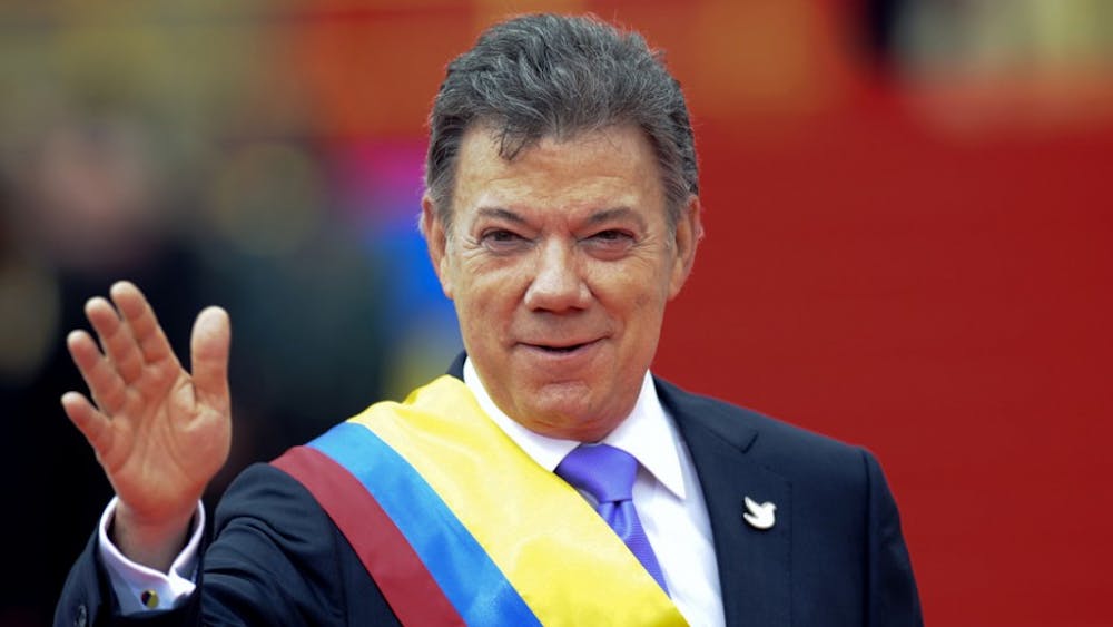 President of Colombia Juan Manuel Santos