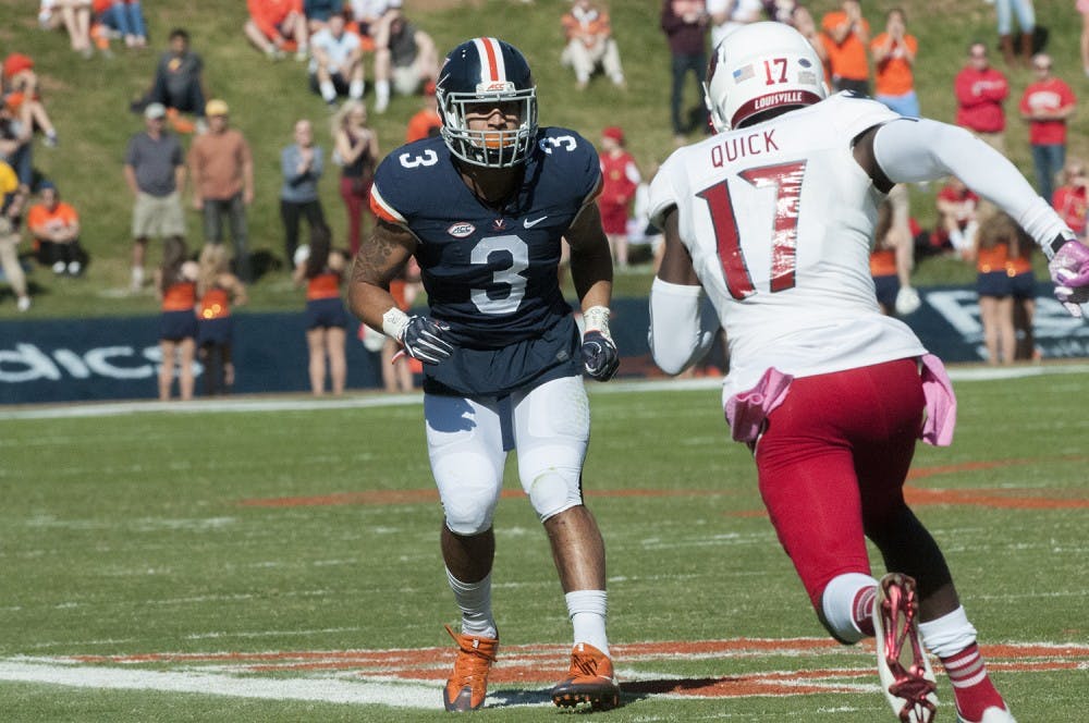 Junior free safety Quin Blanding recorded his second interception of the season and sixth of his career&nbsp;in the third quarter. Blanding also earned eight tackles.&nbsp;&nbsp;