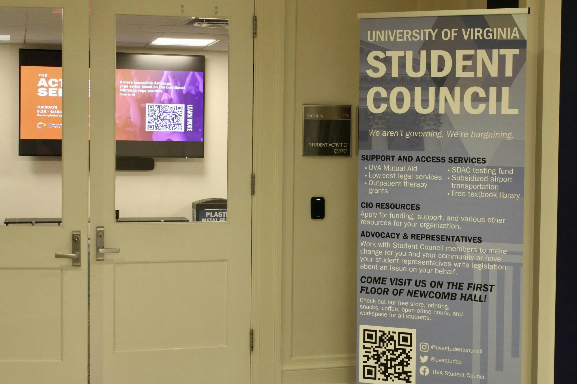 Student Council office, photographed Sept. 23, 2025.