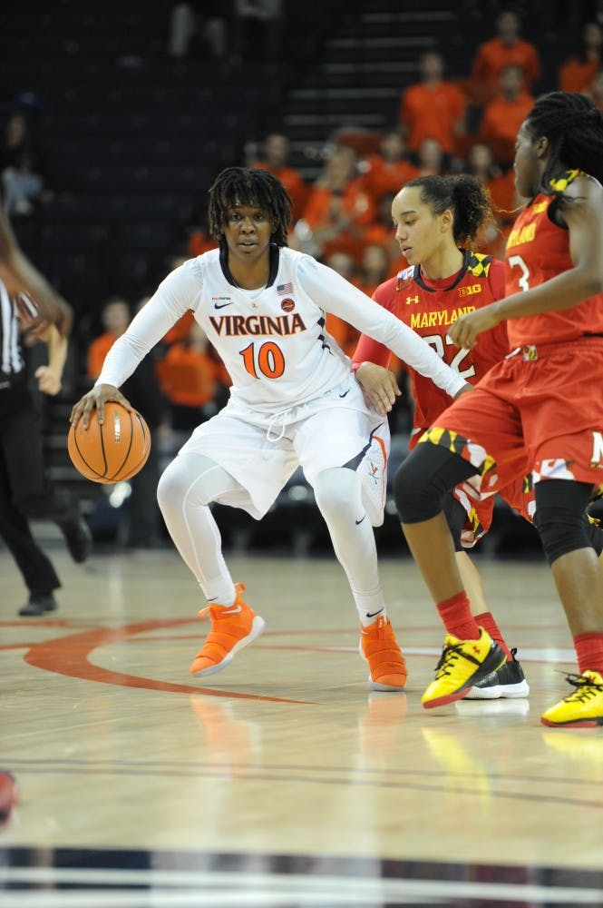 Senior guard J'Kyra Brown led the Cavaliers past UNCG with a balanced attack of 15 points, six rebounds and four assists.