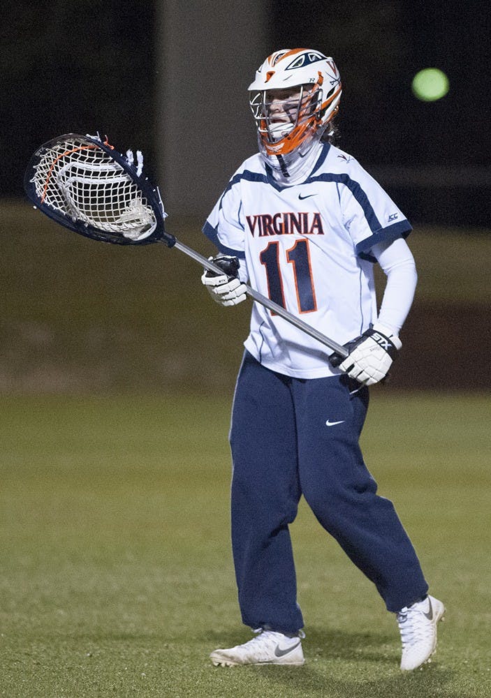 Sophomore goalie Rachel Vander Kolk had a game-high 15 saves on 43 shots&nbsp;in Virginia's 16-4 defeat at the hands of the Fighting Irish Saturday.