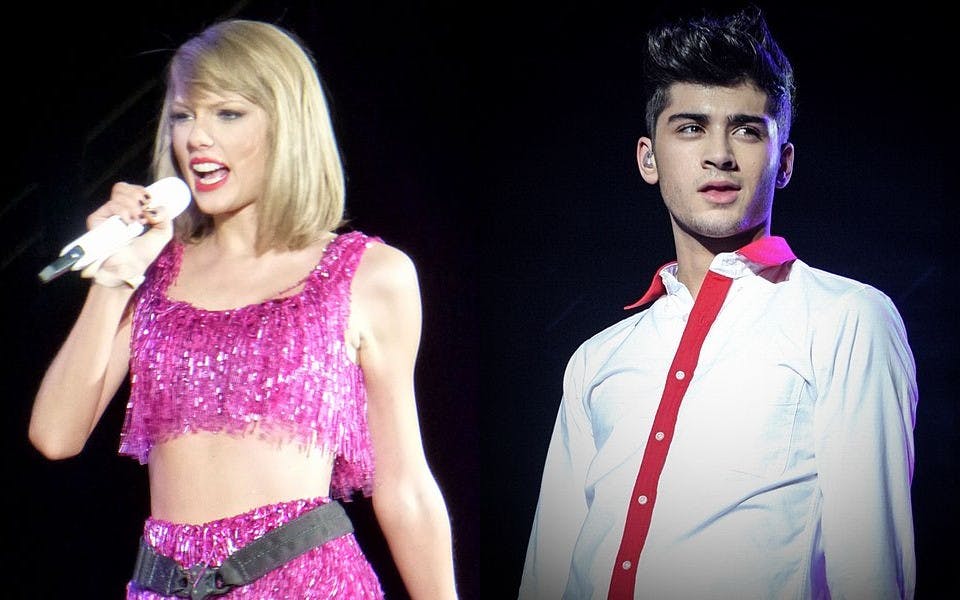 Taylor Swift (left) and Zayn Malik (right) are some of pop's greatest stars right now, and for good reason.