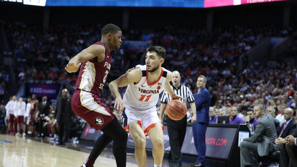 Junior guard Ty Jerome scored ten points, all in the second half, as Virginia fell to Florida State 69-59.